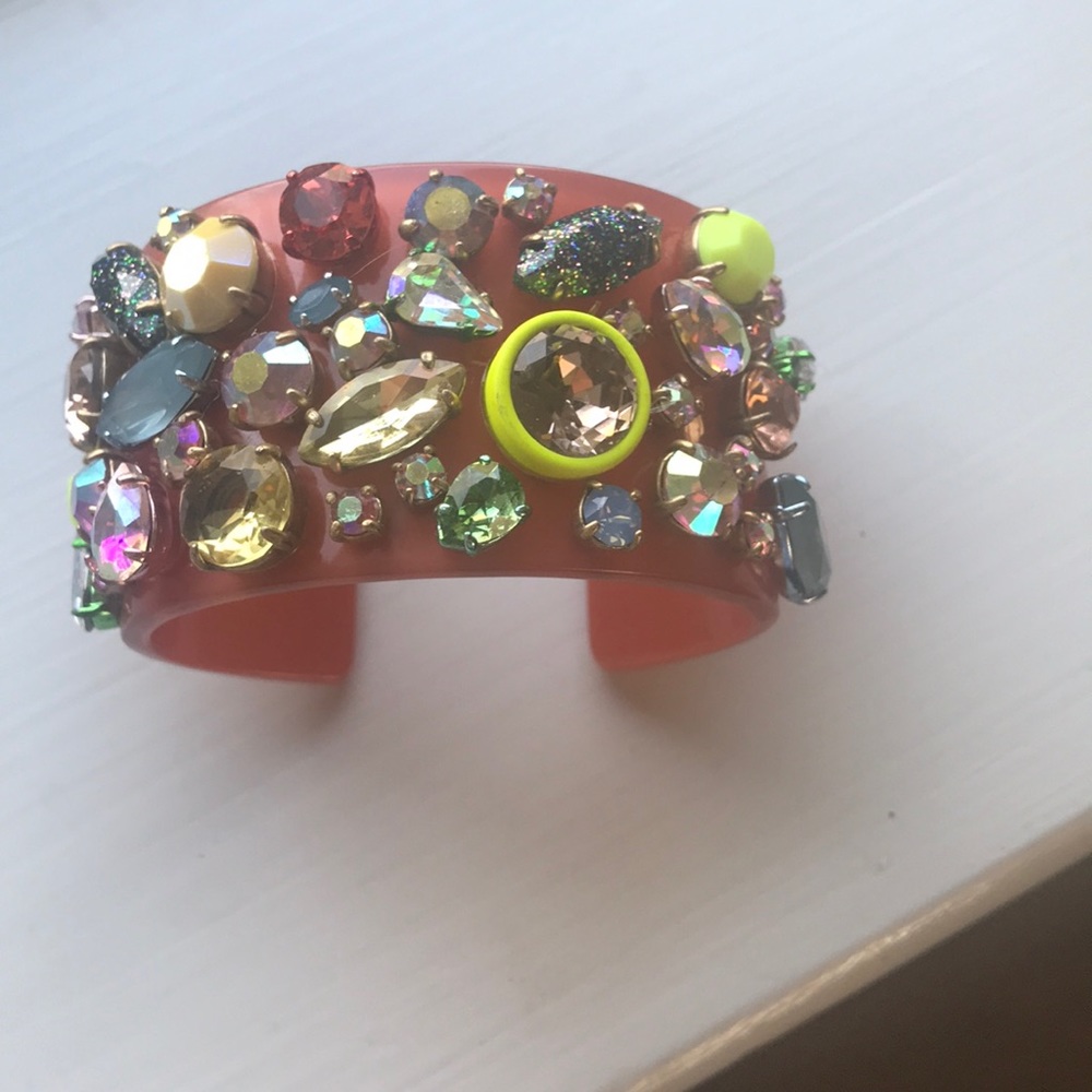 Crystal cuff bracelet